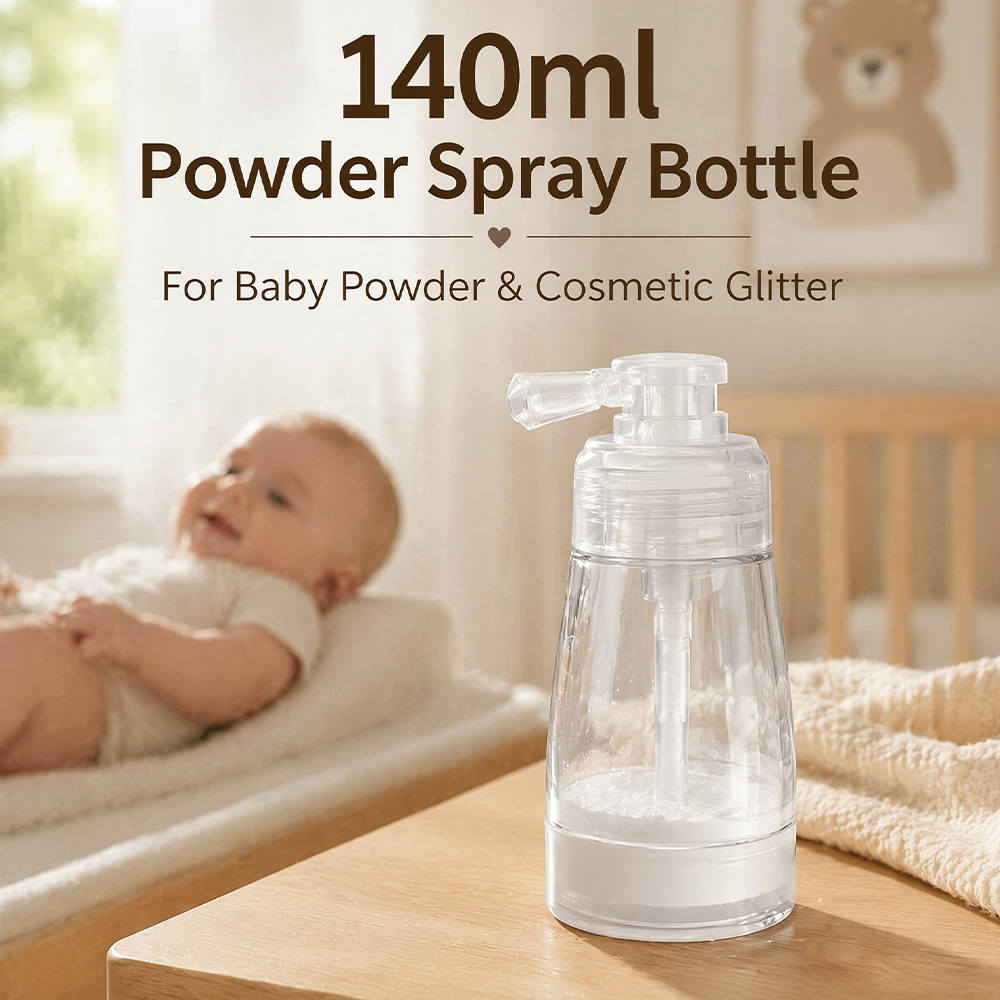 Dip Powder Nail - 140ml Press-Type Dry Powder Spray Bottle,