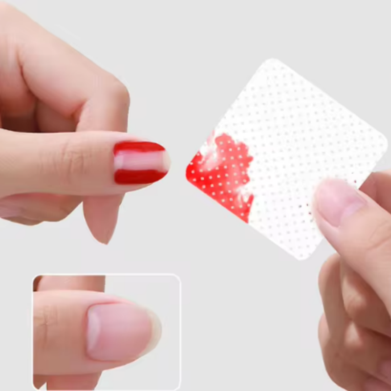 Nail Art Gel - Wipes Napkins Remover Gel Plum Blossom