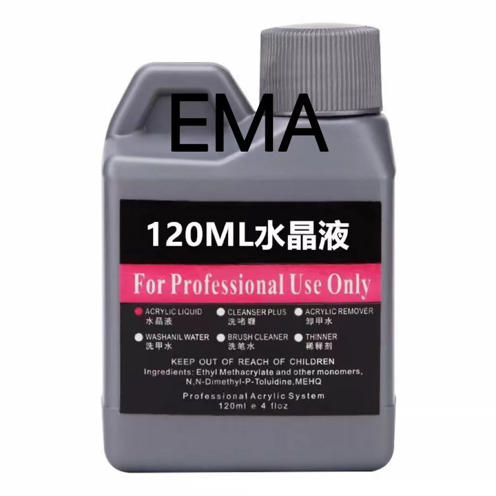 Nail Art Emas - 40/75/120ML EMA Nail Art Acrylic Crystal