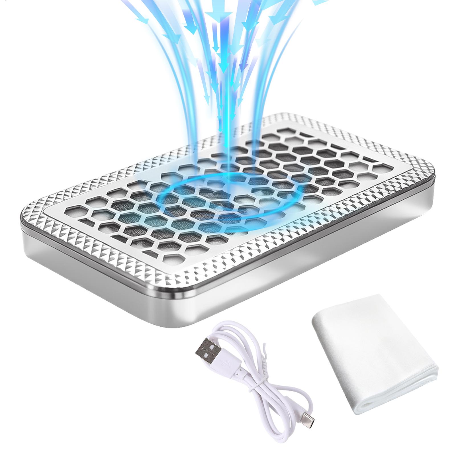 Dip Powder Nail - Nail Dust Collector Powerful USB Charging