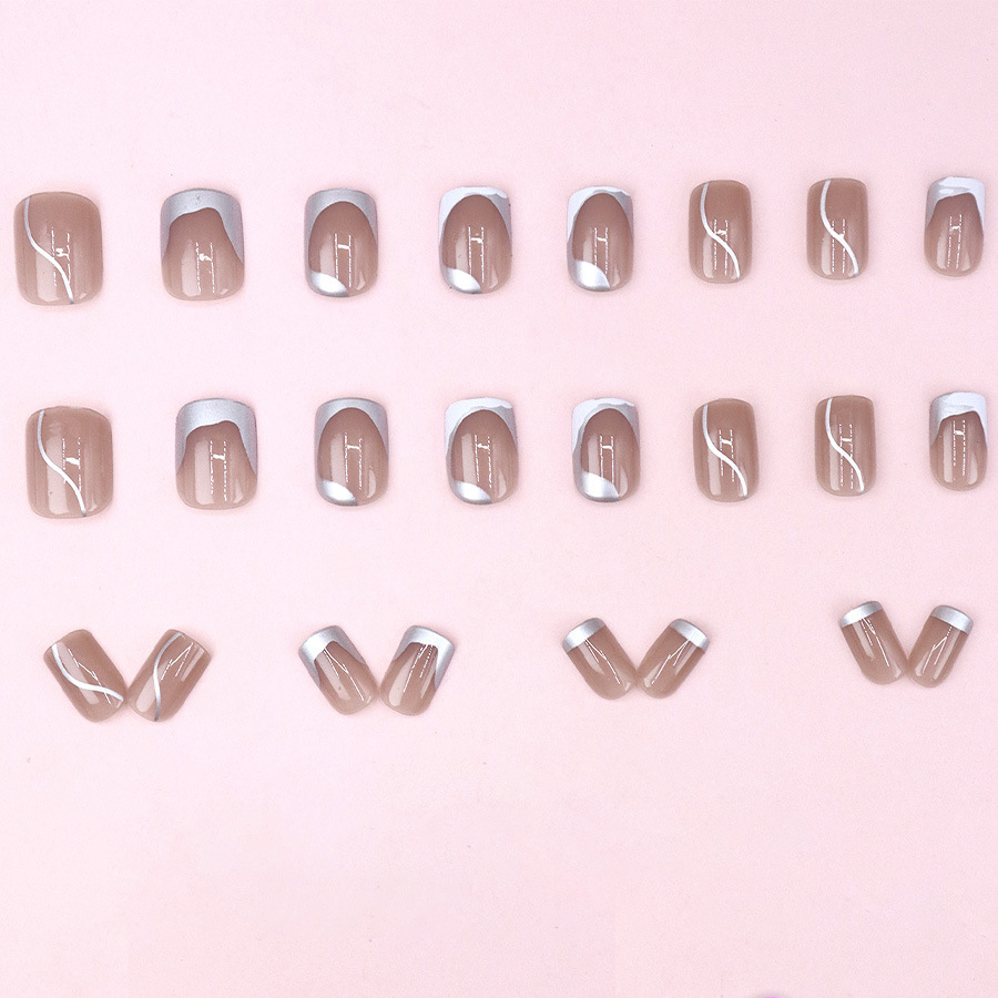 Short fake nails for women gir - Nail Art Overlay recension och pris