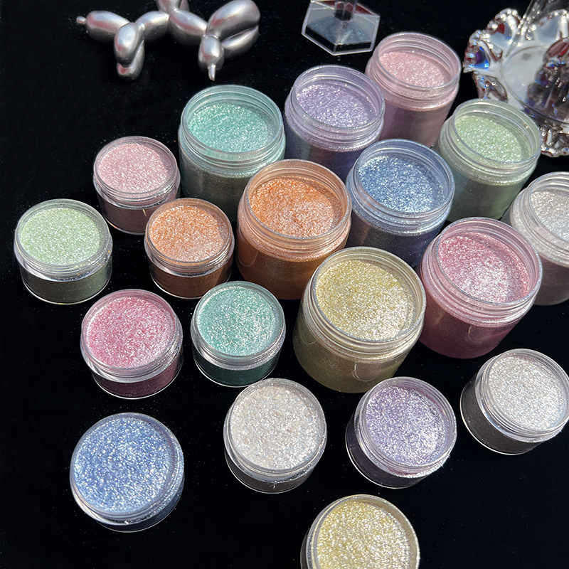 Mermaid Diamond Glitter Mica P - Dip Powder Nail recension och pris