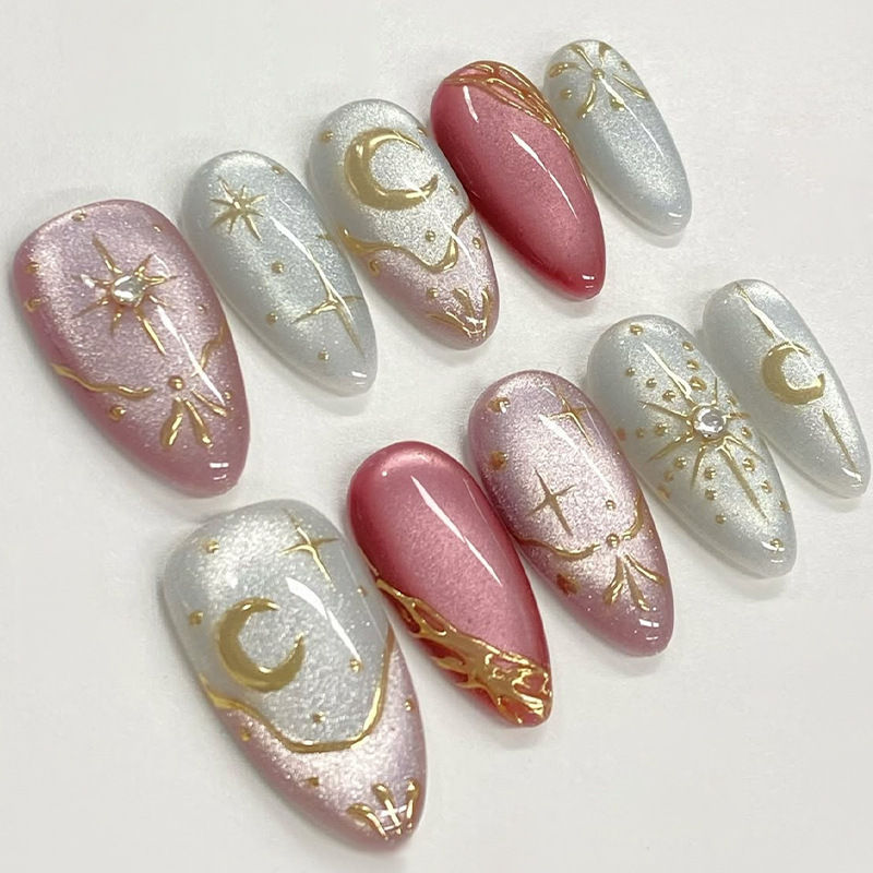 24pcs Gilded Starlight Stick o - Nail Art Overlay recension och pris