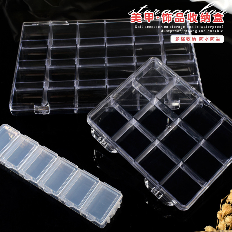 6/12/24grids Empty Clear Plast - Nail Art Overlay recension och pris