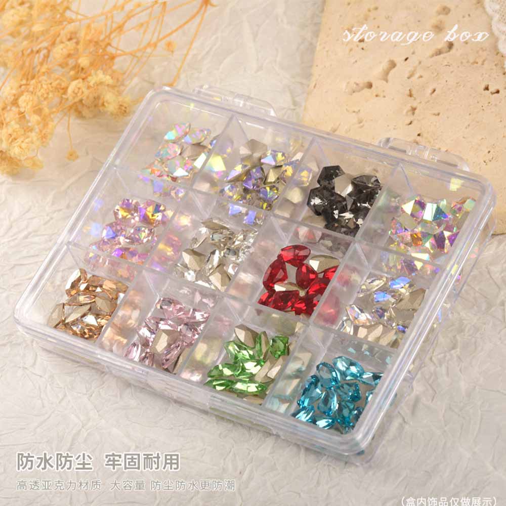 6/12/24grids Empty Clear Plast - Nail Art Overlay recension och pris