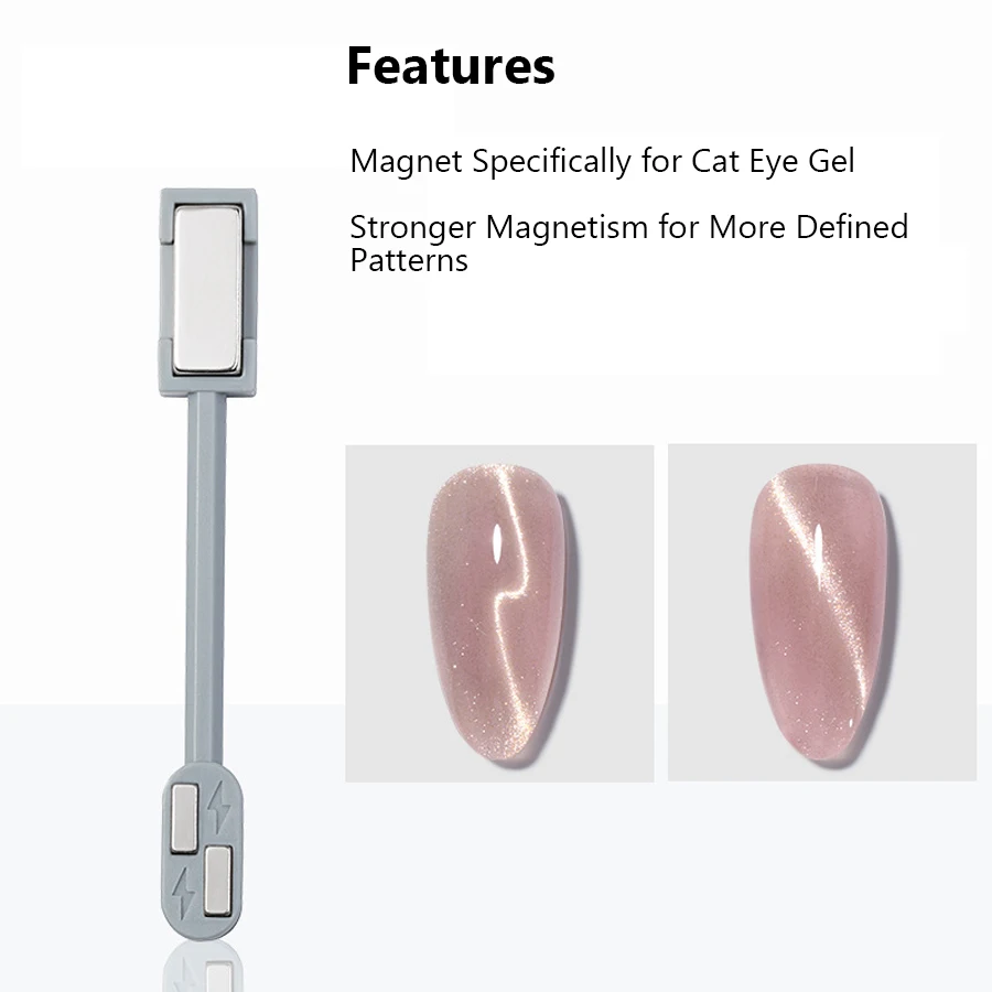 Dual-Ended Magnetic Strip Nail - Nail Art Overlay recension och pris