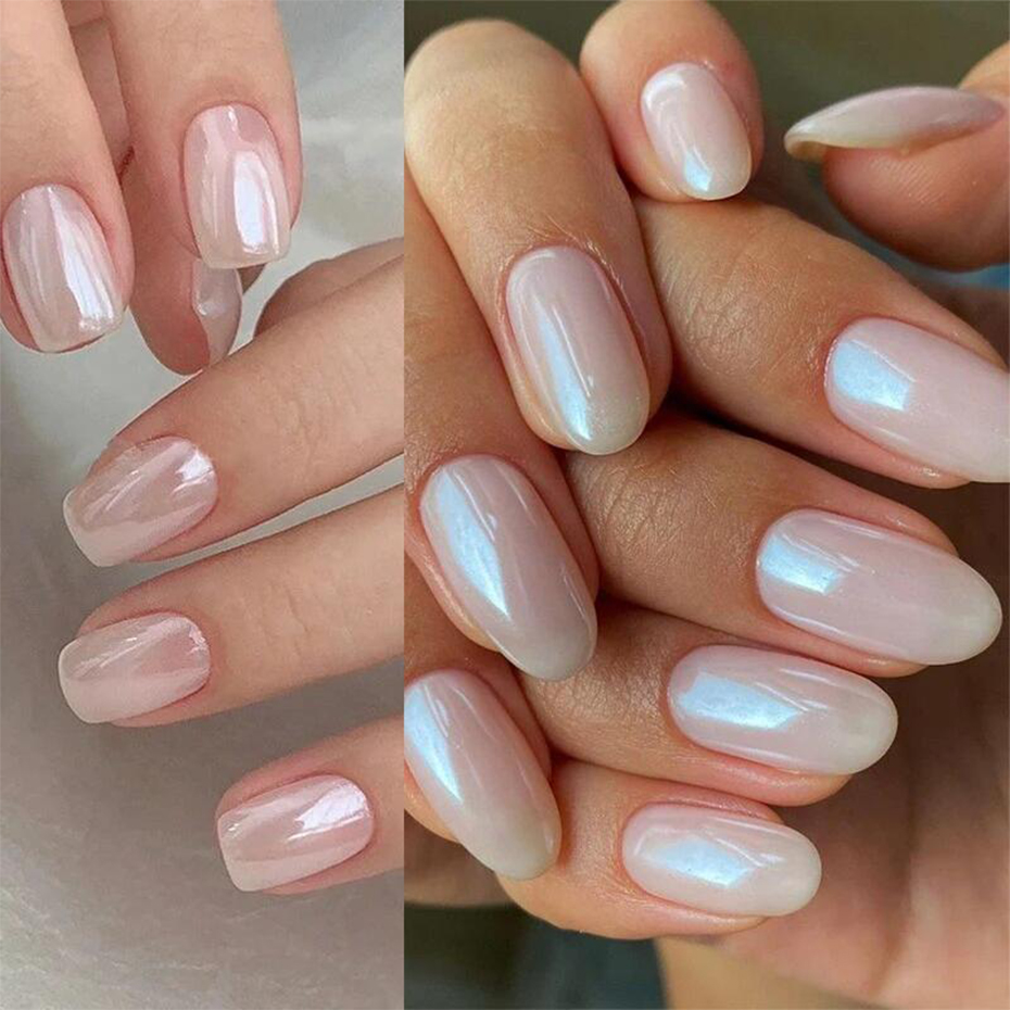Moonlight Pearl White Nails Gl - Dip Powder Nail recension och pris