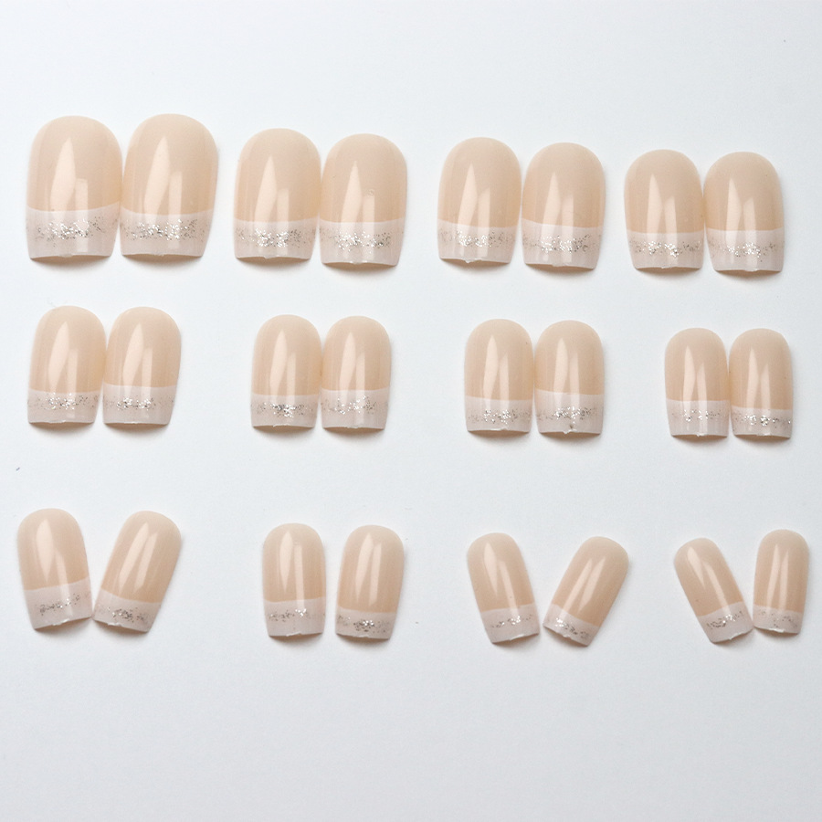 24pcs/set Medium Square fake n - Nail Art Overlay recension och pris