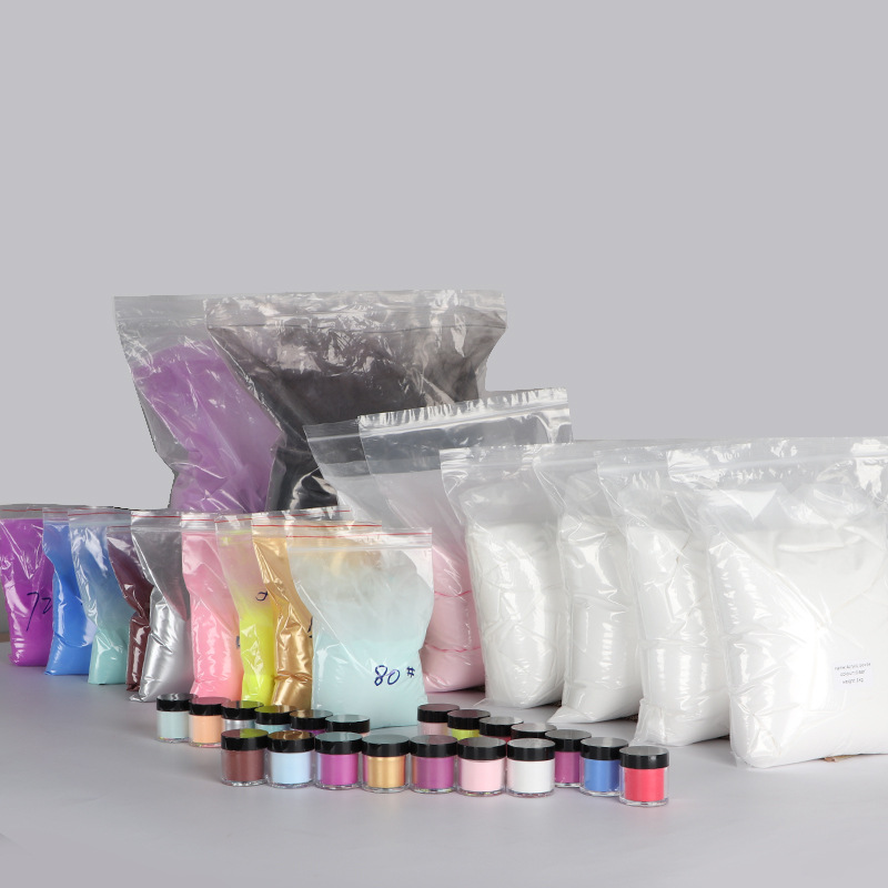 1000g White Clear Pink Nail Ac - Nail Art Emas recension och pris