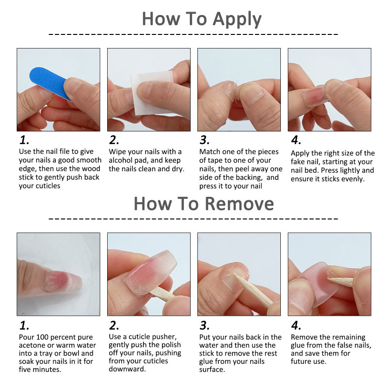 10Pcs Cute Short Round Handmad - Nail Art Overlay recension och pris