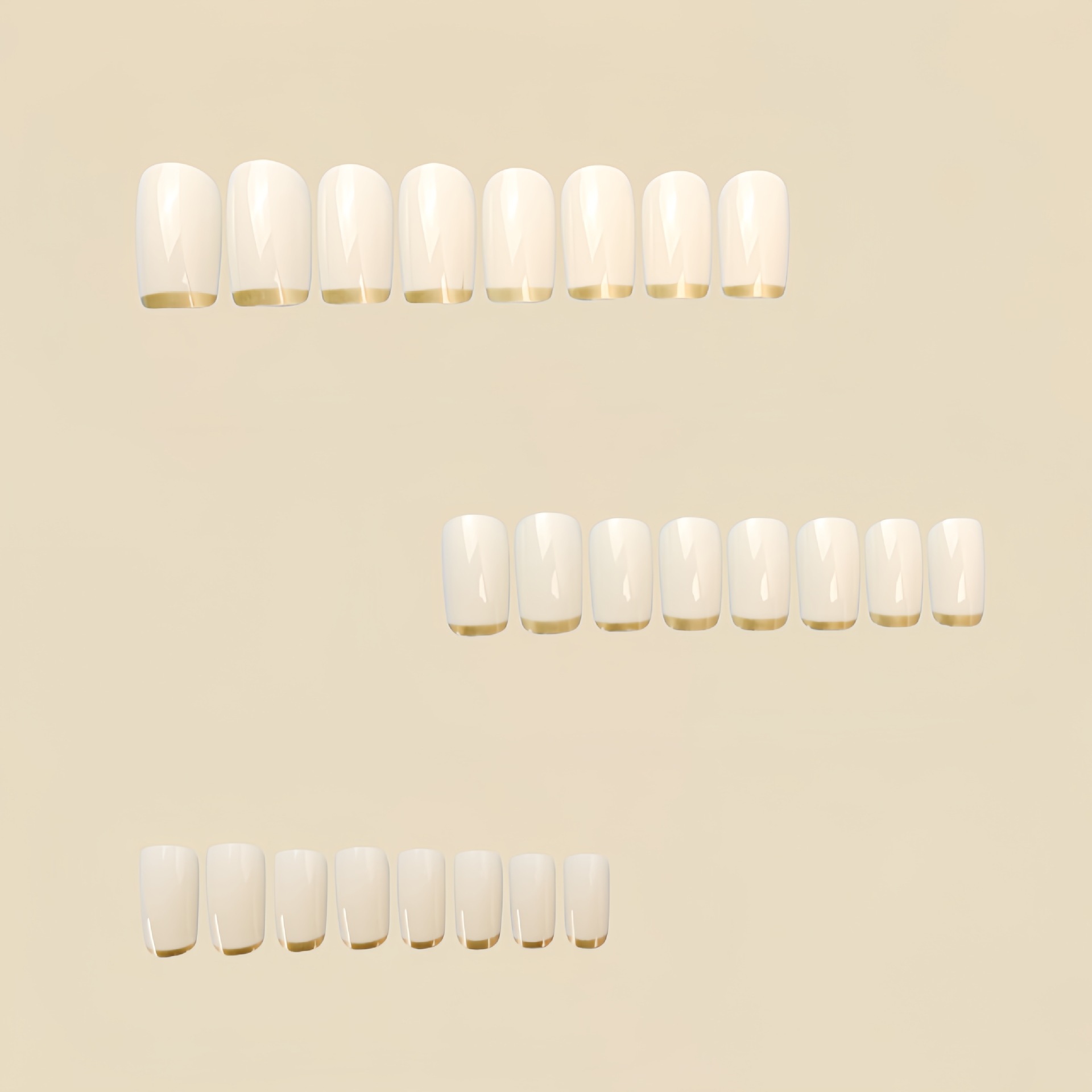 Medium fake nails for women Be - Nail Art Press On recension och pris