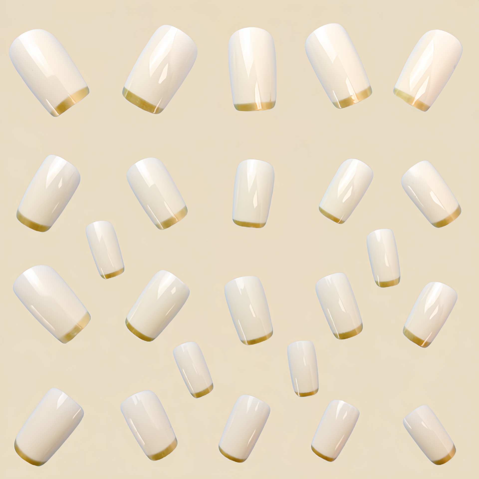 Medium fake nails for women Be - Nail Art Press On recension och pris