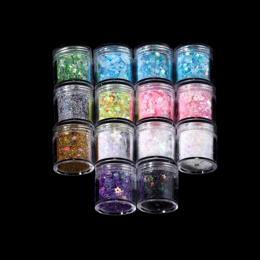 10ml/Box Glitter Epoxy Resin F - Nail Art Overlay recension och pris