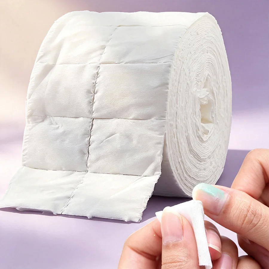 300/500Pcs Roll Lint Free Cott - Nail Art Gel recension och pris