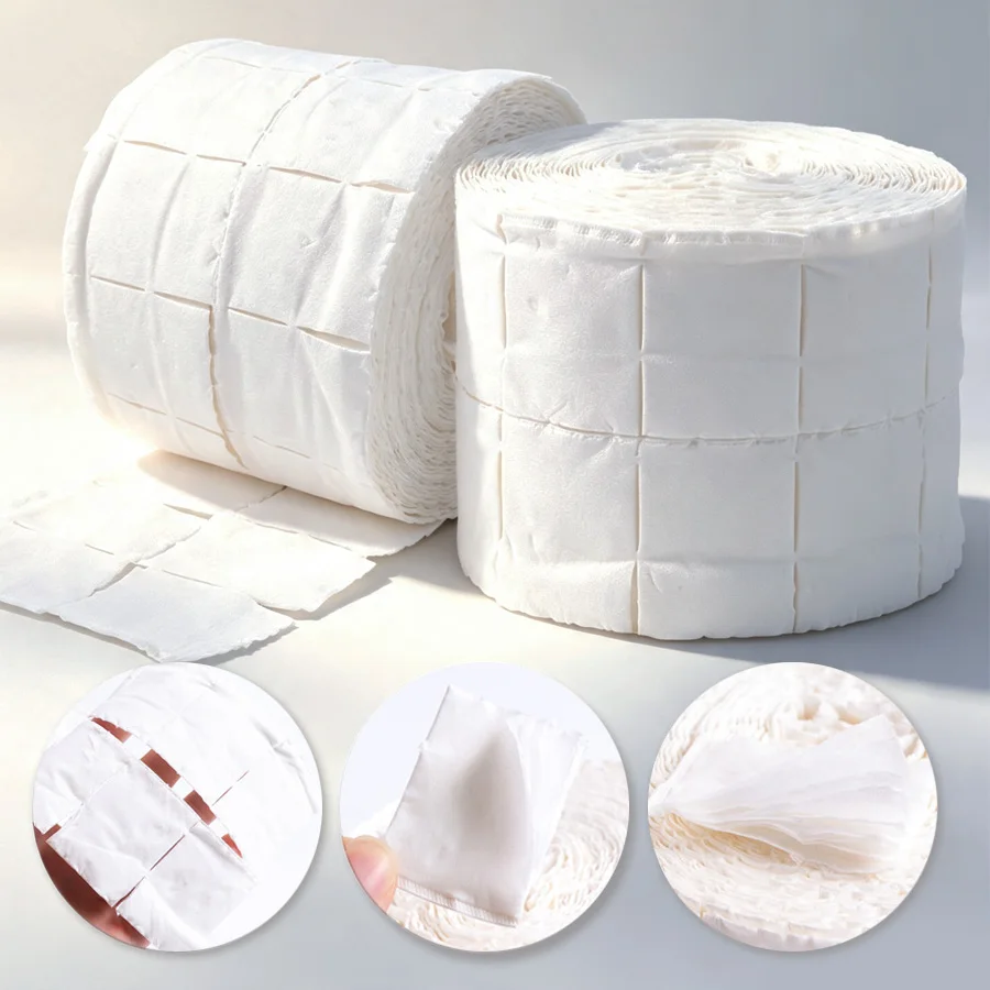 300/500Pcs Roll Lint Free Cott - Nail Art Gel recension och pris