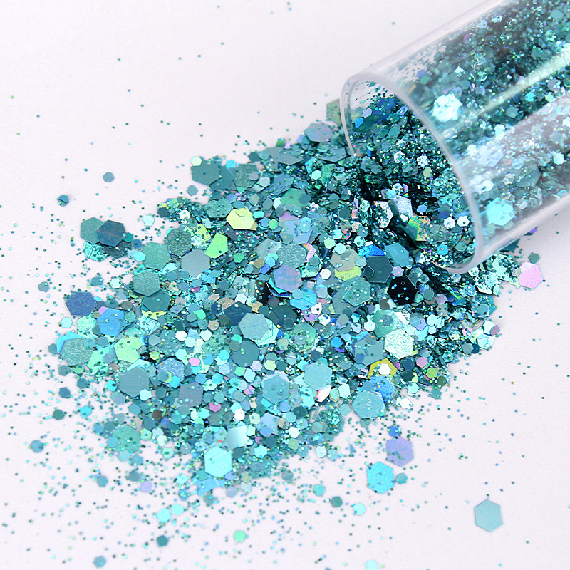 32/24/20Pcs Holographic Nail G - Dip Powder Nail recension och pris
