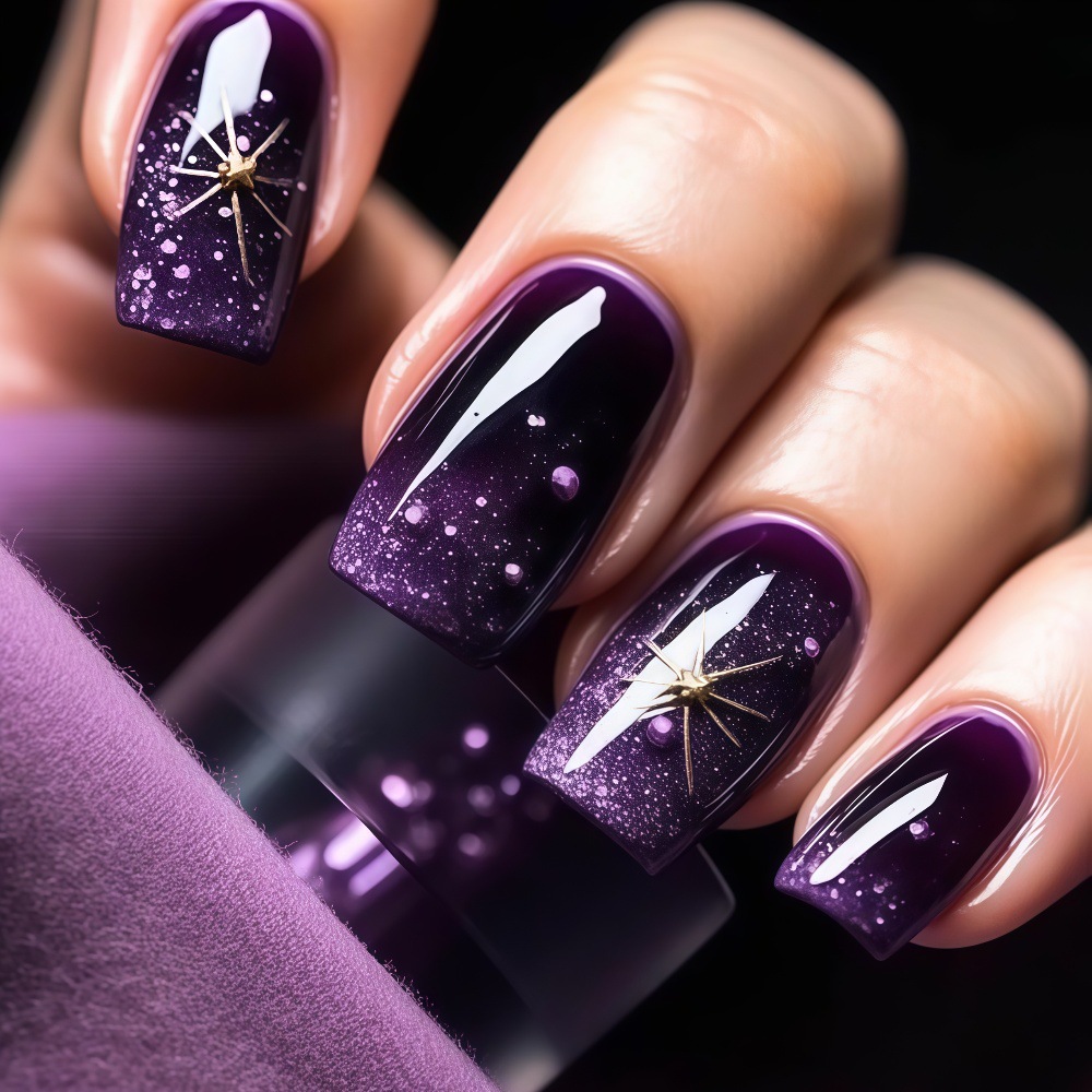 Short Medium fake nails gradie - Nail Art Press On recension och pris