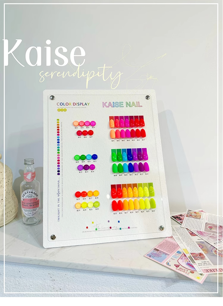 KAISE 22 colors Multicolor Nai - Nail Art Gel recension och pris