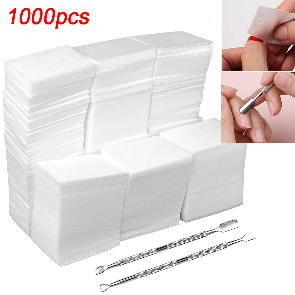 1000Pcs Lint Free Nail Wipes G - Nail Art Gel recension och pris