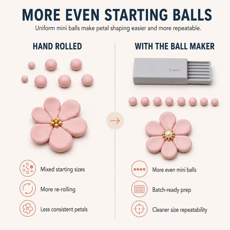3D Print Clay Gel Ball Maker T - Nail Art Gel recension och pris