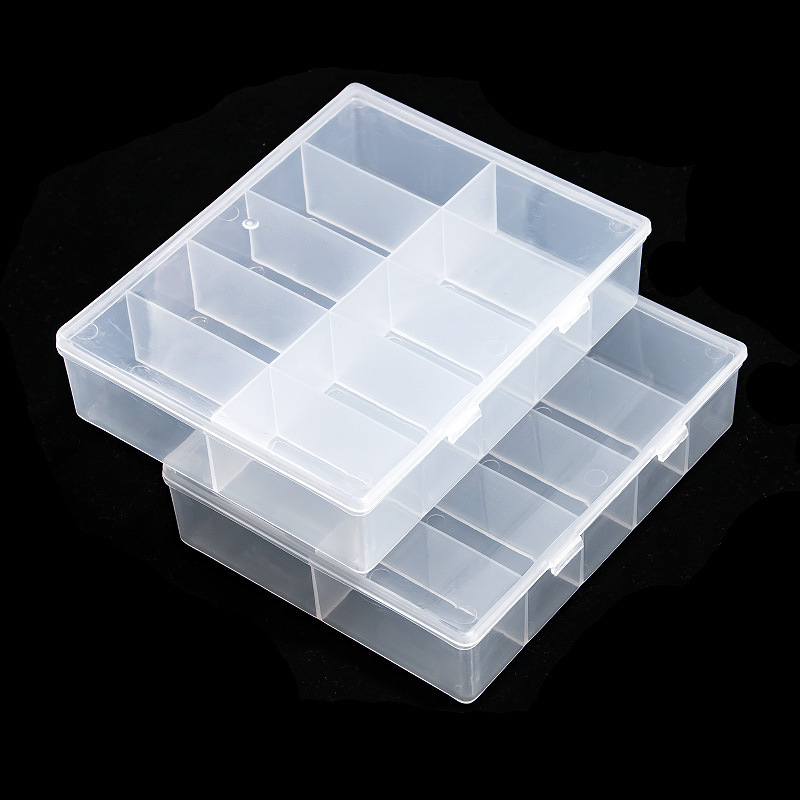 10 Grids Empty Clear Storage B - Nail Art Overlay recension och pris