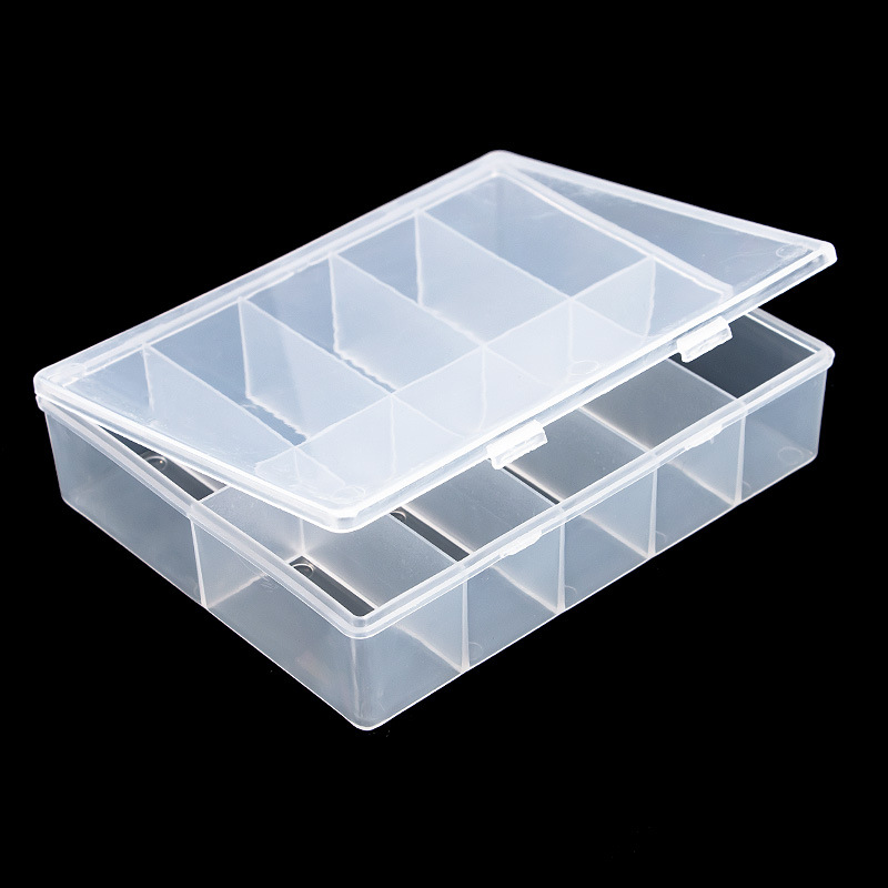 10 Grids Empty Clear Storage B - Nail Art Overlay recension och pris