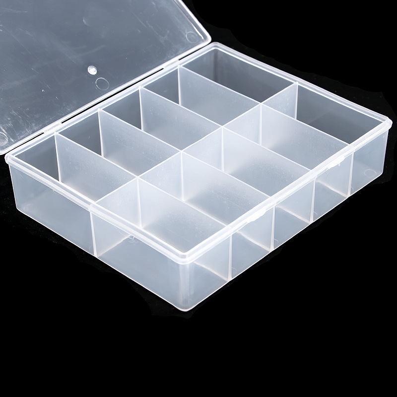 10 Grids Empty Clear Storage B - Nail Art Overlay recension och pris