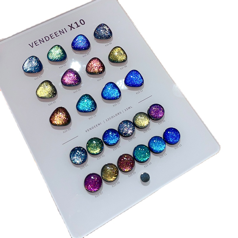 VENDEENI 18 Colors 12 Color Gl - Nail Art Gel recension och pris