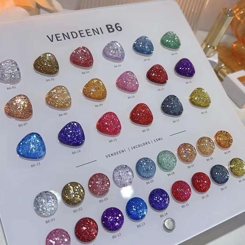 VENDEENI 18 Colors 12 Color Gl - Nail Art Gel recension och pris