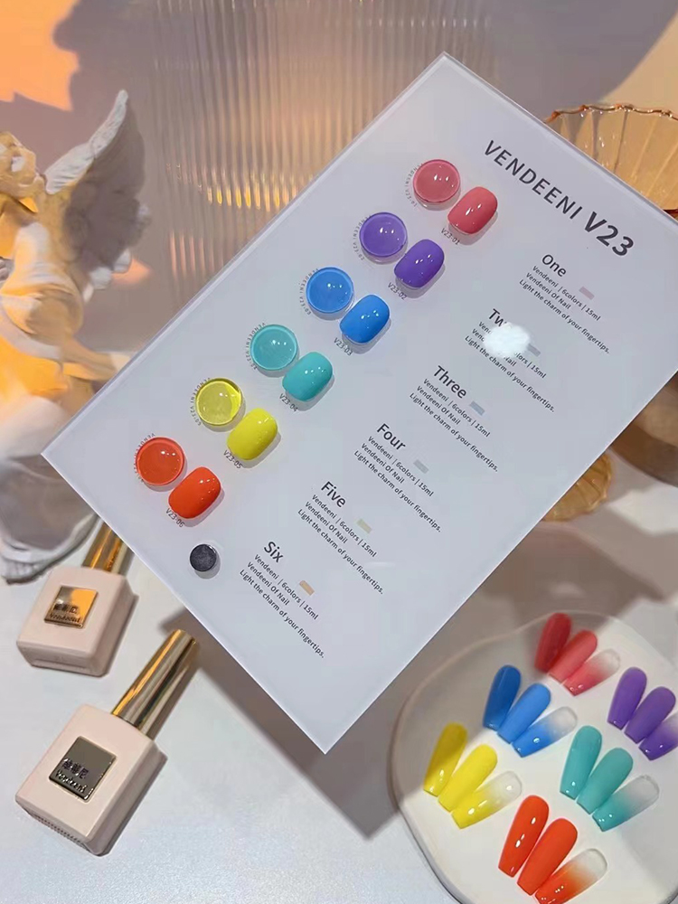 VENDEENI 18 Colors 12 Color Gl - Nail Art Gel recension och pris