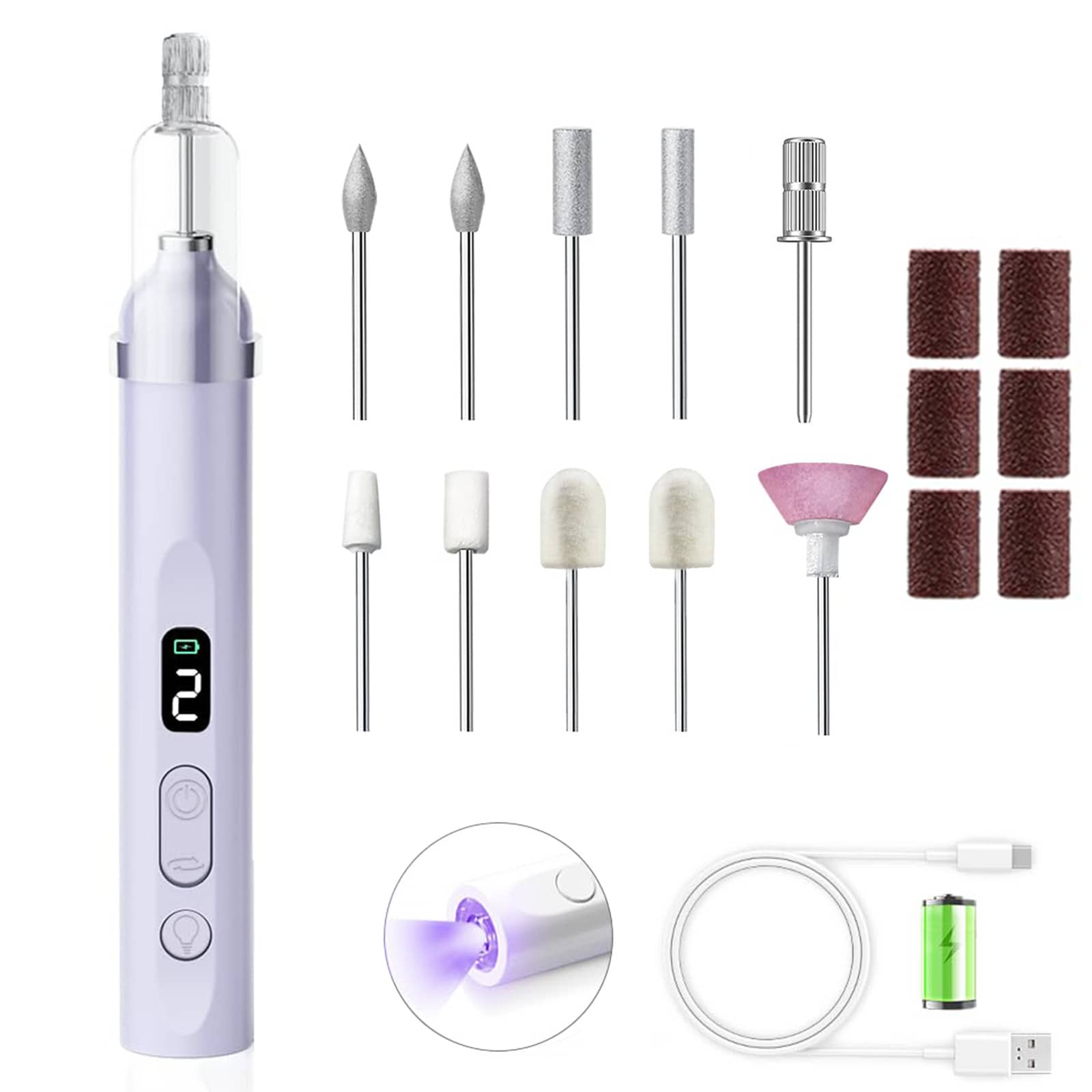 2-In-1 Cordless Electric Nail  - Dip Powder Nail recension och pris